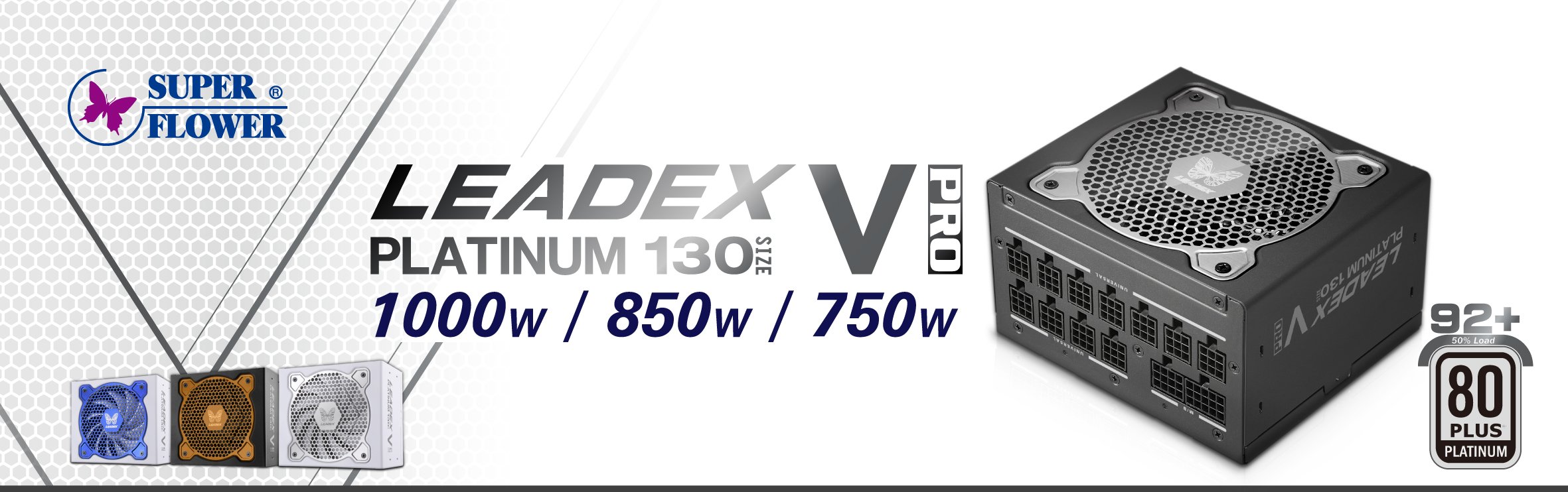 Super Flower Leadex V Platinum PRO 850W ATX 80 PLUS PLATINUM